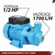 Eletrobomba Periférica Água Poço Cisterna Puxa 6m Joga 28m Foto mini 3