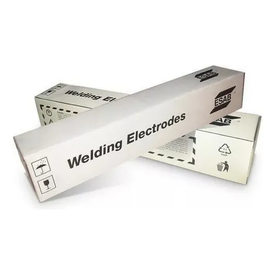 Eletrodo 6013 3,25mm Weld Máquina De Solda Caixa 5kg Esab Foto 1