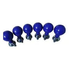 Eletrodo de Bola de Sucção para Adultos, Multifuncional, com Base de Cloreto de Prata, Eletrodo ECG, Azul Foto mini  3