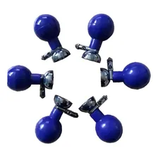 Eletrodo de Bola de Sucção para Adultos, Multifuncional, com Base de Cloreto de Prata, Eletrodo ECG, Azul Foto mini 1