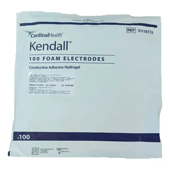 Eletrodo Pediatrico ( Infantil ) Kendal Meditrace 100 Und Cor Azul Foto 1