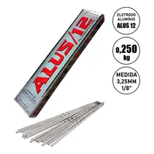 Eletrodo Revestido Solda Alumínio Alus 12 3.25mm - 250 Grs Punta Verde Foto mini  3