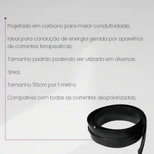 Eletrodo Silicone Eletroterapia Fisioterapia Tens Fes Russa Foto mini  2