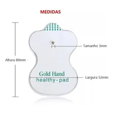 Eletrodos Adesivos Acupuntura Para Tens Portatil - 10 Peças Cor Branco Foto mini  2