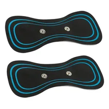 Eletrodos Pads P/ Aparelhos Fisioterapia Tens Fes - 2 Peças Cor Branco Foto  mini 1