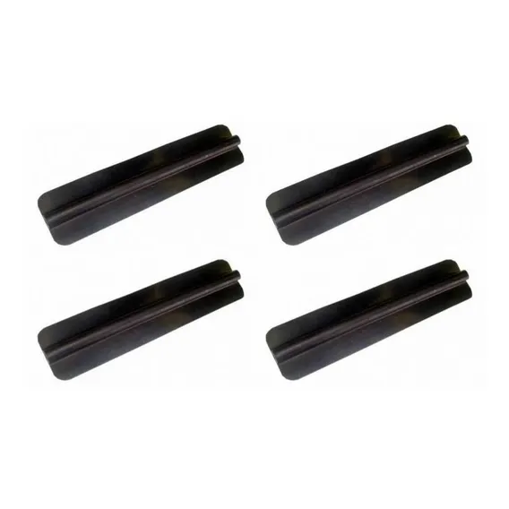 Eletrodos Para Eletrolipólise Htm 10cm X 2cm - 04 Unidades Cor Preto Foto 1