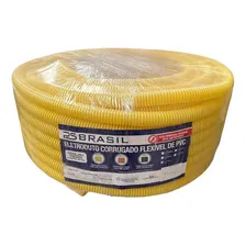 Eletroduto Conduite Corrugado Psbrasil 25mm Rl C/25m Amarelo Foto mini 1