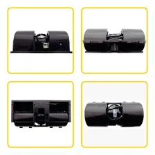 Eletroventilador Radial Duplo T74-71 R114 C/ Carcaça 12v Foto mini 4