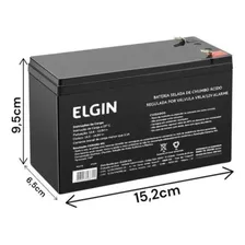 Elgin Selada Bateria 12v 7a Alarme E Cerca Elétrica Foto mini 2