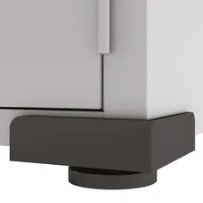 Elite Aço Armário Aço Escritório Fechadura 3 Prateleiras Ea302 Azul Foto mini 2