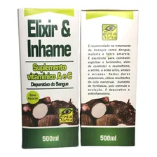 Elixir & Inhame 500ml Supl Vit A E C - Depurativo Do Sangue Sabor Elixir De Inhame Foto mini 4
