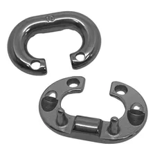Elo Para Emenda De Corrente Em Aço Inox 316 10mm Foto mini 2
