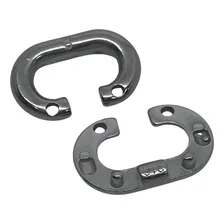 Elo Para Emenda De Corrente Em Aço Inox 316 6mm Foto mini 2