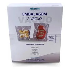 Embalagem A Vacuo Com Ranhuras 25x30 127v Foto mini 1