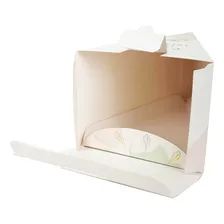 Embalagem Bolo Fatia Delivery C/ Berço Viver Bem - 50 Unid Foto mini  3