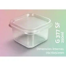 Embalagem Bolo No Pote Galvanotek G377 250ml (50 Unidades) Cor Cristal Foto mini  2