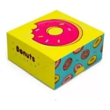 Embalagem/ Caixinha Para Donuts- 50 Unidades Foto mini 2