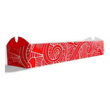 Embalagem Caixinha Para Espetinho 200un Vermelho Foto mini 3