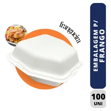 Embalagem De Isopor Térmica Para Frango Assado C/100 Foto  mini 1