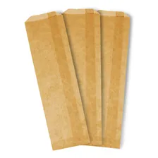 Embalagem De Papel Saco Talher Pardo Liso - 2000 Unidades Foto mini 4