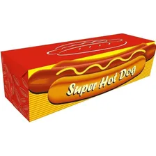 Embalagem Hot Dog Delivery 20cm - Vermelho (1000 Unidades) Foto mini 2
