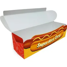 Embalagem Hot Dog Delivery 20cm - Vermelho (1000 Unidades) Foto mini 3