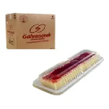 Embalagem P/ Fatia Torta Média 400gr Galvanotek G-63 M C/50 Cor Transparente Foto mini  3