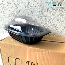 Embalagem Para Frango Assado Base Preta C/10un Foto mini 1