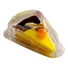Embalagem P/fatia Torta Triangular Sanpack S-630 C/200 (2cx) Cor Transparente Foto mini  2
