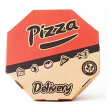 Embalagem Pizza 30cm 100un Tampa Fundo Unidos Caixa Delivery Cor Parda Foto mini  3