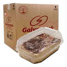 Embalagem PĆ£o Ou Salgado Tampa Alta Galvanotek Ga-20 C/100 Cor Transparente Foto mini 1