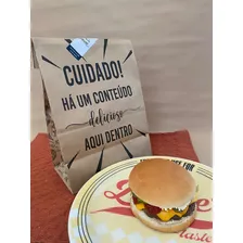 Embalagem Saco Kraft Pequeno Para Delivery Hamburguer C/100 Foto mini 4
