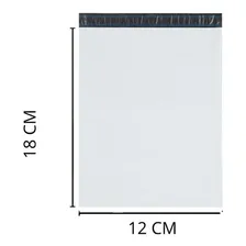 Embalagem Sedex Envelope Plástico Correio 12x18 500 Unidades Foto mini 2