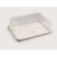 Embalagem Torta Retangular Pet 40x30x12cm Sanpack S-70 C/40 Cor Transparente Foto mini 4