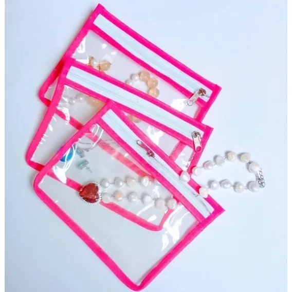 Embalagens Para Joias Semi Jóias Kit 20 Peças Cor Rosa Foto 1