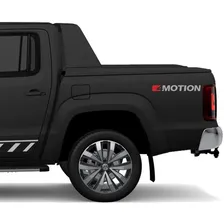 Emblema Adesivo Amarok 4motion Cinza Lateral Traseira Foto mini  3