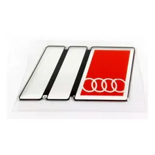 Emblema Adesivo Resinado Audi Res9 Cor Logo Audi Resinado Foto mini 2
