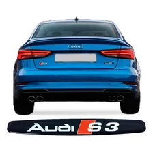Emblema Adesivo Resinado Audi S3 Res7 Cor Adesivo Audi S3 Foto  mini 1