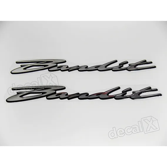 Emblema Adesivo Resinado Suzuki Bandit Foto 1