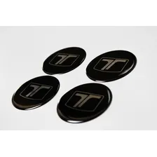 Emblema Adesivos Centro Roda Troller 65mm Resinado 01 Fk Cor ADESIVO RESINADO TROLLER Foto mini 3