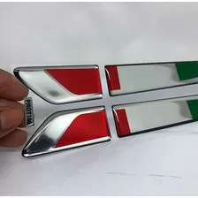 Emblema Resinado Aplique Lateral Itália Universal Par Foto mini 4