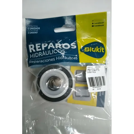 Embolo Reparo Válvula Hydra Luxo Master H80 1.1/2 Blukit Foto 1