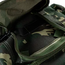 Embornal Tático Bolsa Pochete De Perna Militar Coldre Velado Cor Exercito Desenho Do Tecido Camuflado Foto mini  3