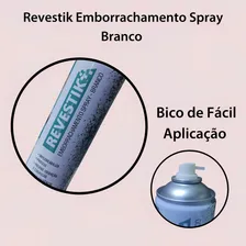 Emborrachamento Spray Impermeabilizante Revestik 400ml Cor Branco Foto mini 4