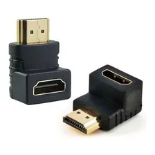 Emenda Hdmi Adaptador 90 Graus Hdmi Macho X Fêmea Em L Foto mini 2
