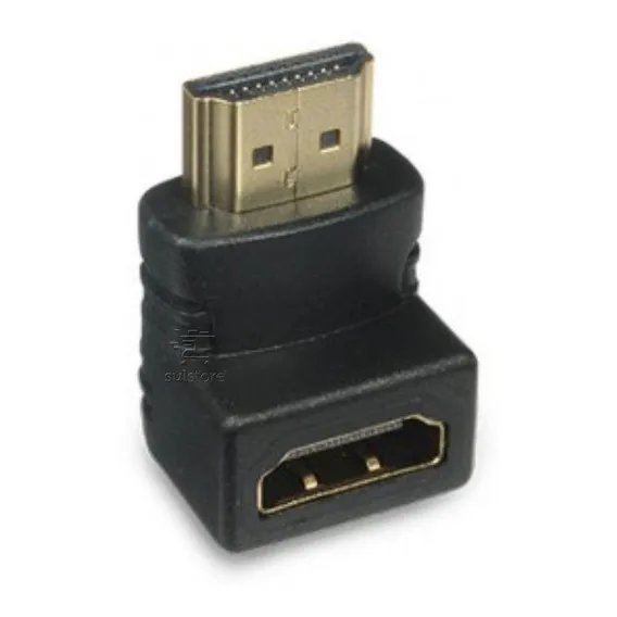Emenda Hdmi Adaptador 90 Graus Hdmi Macho X Fêmea Em L Foto 1