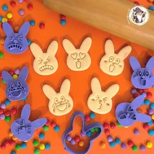 Emotes Coelhinho - Cortador De Biscoito - Páscoa - Koisaria Foto mini 2
