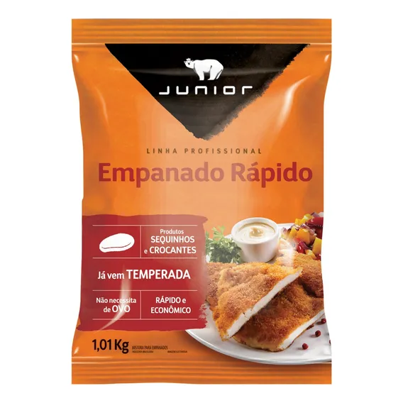 Empanado Rápido Junior - Linha Profissional 1,01kg Foto 1