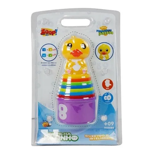 Empilha Patinho Zoop Toys Zp00119 Foto 1