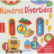 Empurrou, Achou! Números Divertidos, de Cheeky Monkey - Reino Unido. Empurrou, Achou! (03), vol. 03. Editorial Girassol Brasil Edições EIRELI, capa dura em português, 2018 Foto mini 1